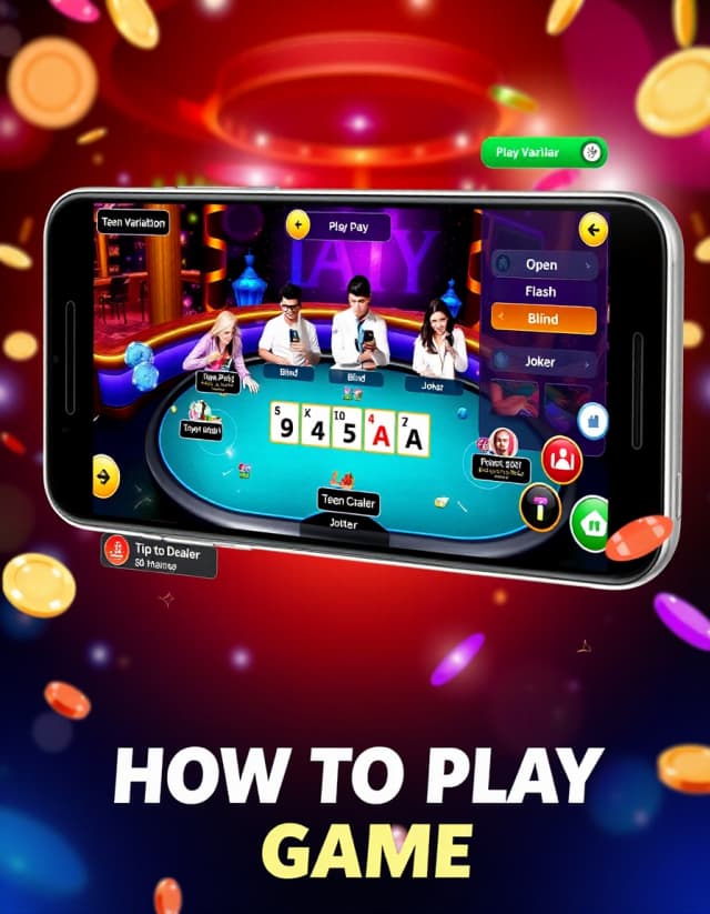 Teen Patti Gameplay